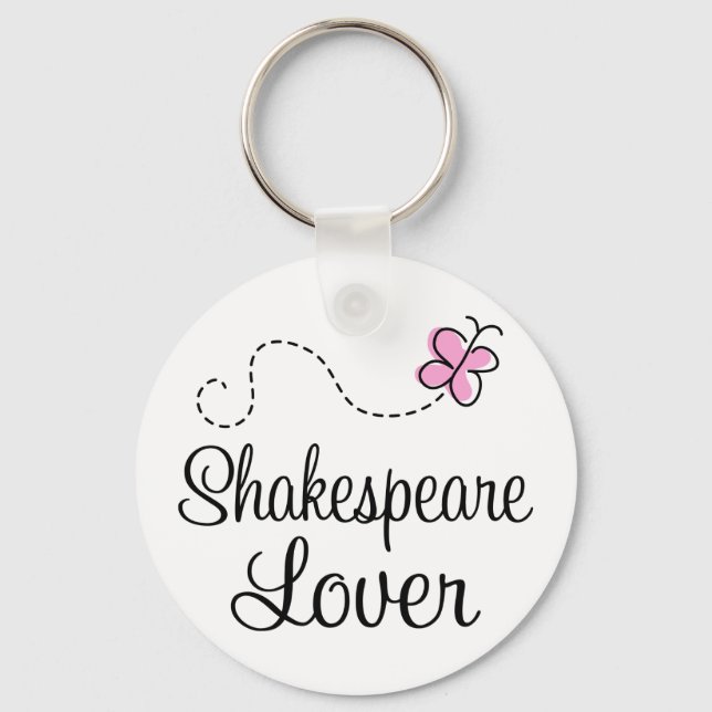 Llavero Cute Shakespeare Lover (Anverso)