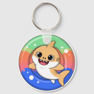 Llavero Cute Shark Baby con Flotador Niños