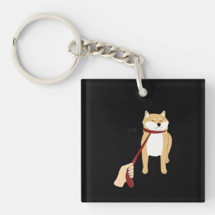 Llavero Cute shiba inu Diseño divertido para perros no p
