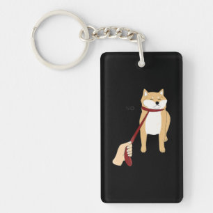 Llavero Cute shiba inu Diseño divertido para perros no p