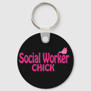 Llavero Cute Social Worker Gifts
