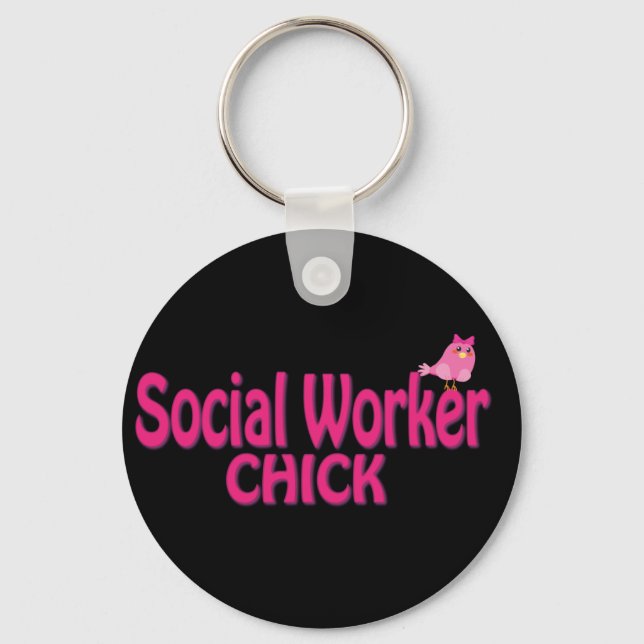 Llavero Cute Social Worker Gifts (Anverso)