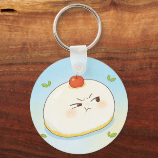 Llavero Cute Tamago Tofu Keychain