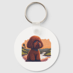 Llavero Cute Toy Poodle