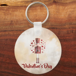 Llavero Cute Valentine Nutcracker Heart Keychain