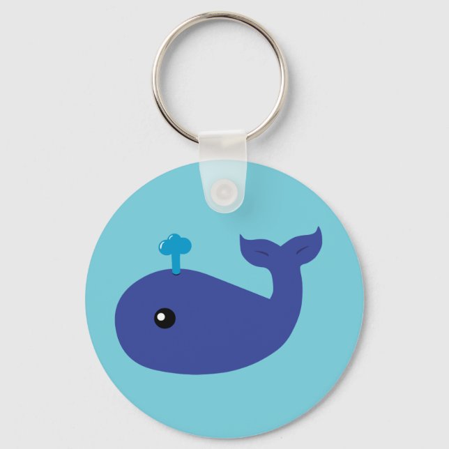 Llavero Cute Whale (Anverso)
