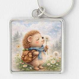 Llavero Cute Woodland Hedgehog 