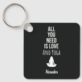 Llavero Cute Yoga Gifts For Yogi Lover Personalized