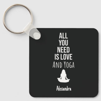 Llavero Cute Yoga Gifts For Yogi Lover Personalized
