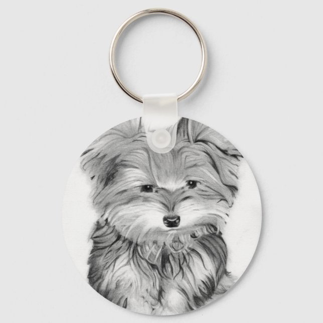 Llavero Cute Yorkie Dog (Anverso)
