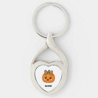 Llavero CuteOrange Pequeña Calabaza Halloween Personalizar