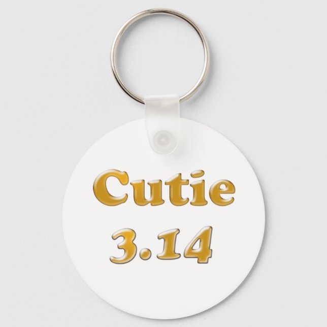 Llavero Cutie 3.14 Pi Day (Anverso)