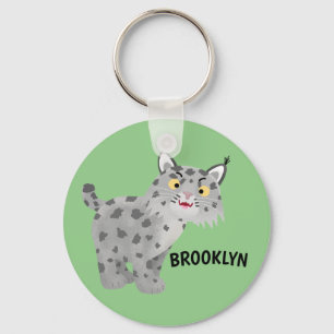 Llavero Cuto promedio bobcat lynx personalizado cat