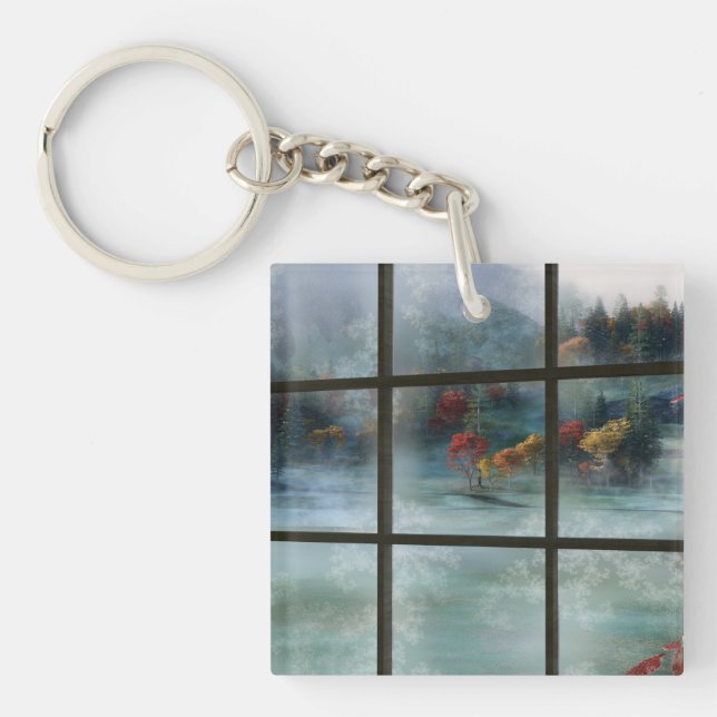 Llavero Cwm Autumn Frost Acrylic Keychain (Frente)