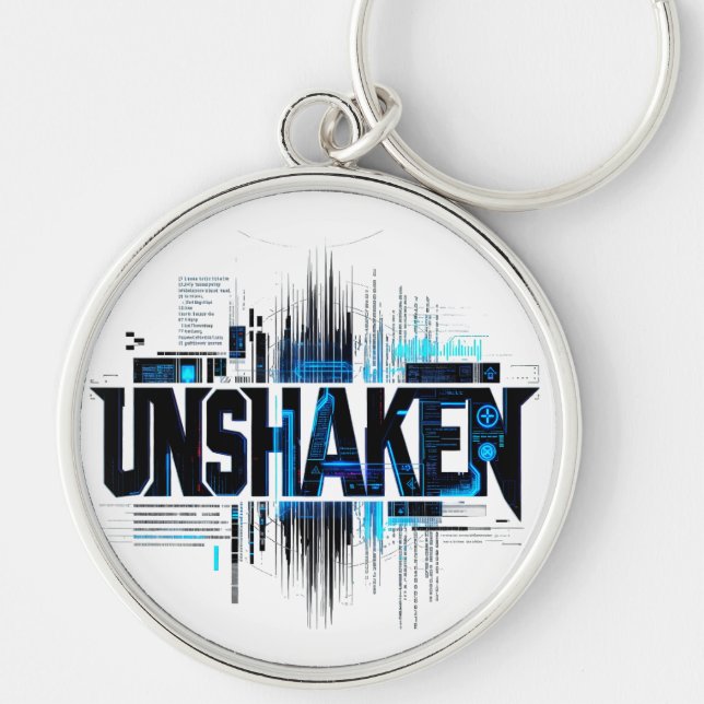 Llavero Cyberpunk Inquebrantable (Frente)