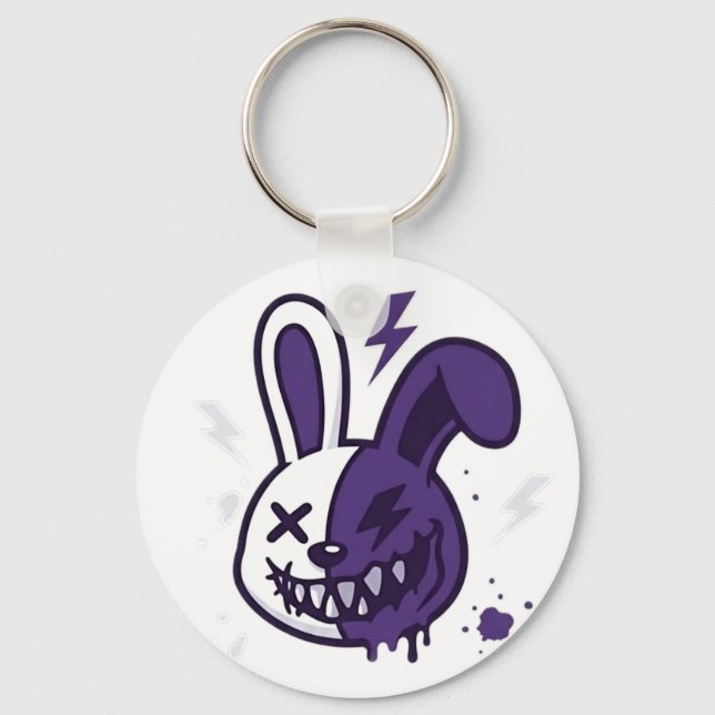 Llavero Cyberpunk Rabbit Graphic - Energy Without Limits S (Anverso)