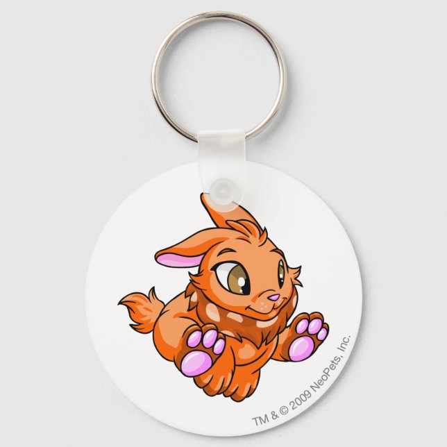 Llavero Cybunny Naranja (Anverso)