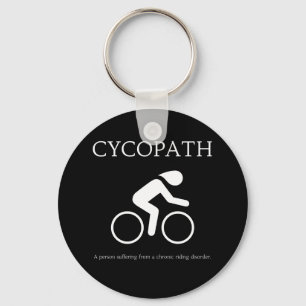 Llavero Cycopath, me encantan las bicicletas Novedad diver