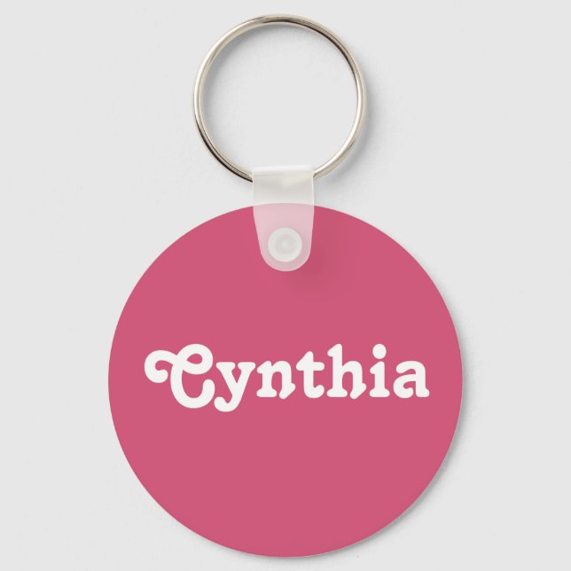 Llavero Cynthia de cadena de claves (Anverso)
