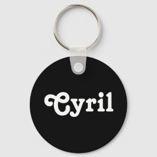 Llavero Cyril de cadena de claves