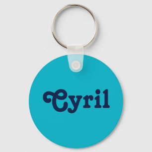 Llavero Cyril de cadena de claves