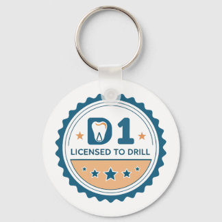 Llavero D1 to DDS Dental Student Button