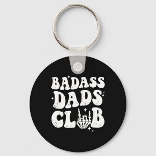 Llavero D Dads Club Funny Dad Groovy Trendy Fathers Day