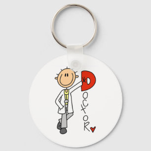Llavero D es para Doctor