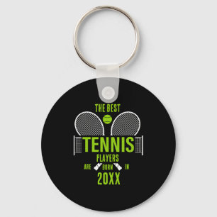 Llavero D Tenis Año de nacimiento Nombre Cumpleaños 