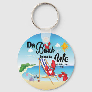 Llavero Da Beach Keychain