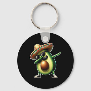Llavero Dabbing Aguacate Funny Vegan Food Lover Cinco De M