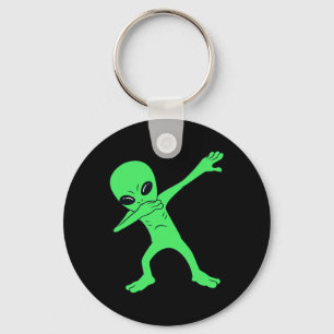Llavero Dabbing Alien Halloween Diversión Dab Niños