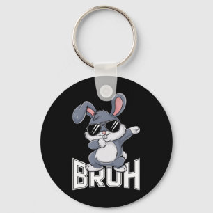 Llavero Dabbing Bunny Easter Bruh1