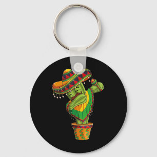 Llavero Dabbing Cactus Cinco De Mayo Niños Mexicanos Ponch