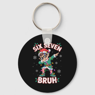 Llavero Dabbing Elf Seis Siete Bruh Navidad 67 Meme Xmas 