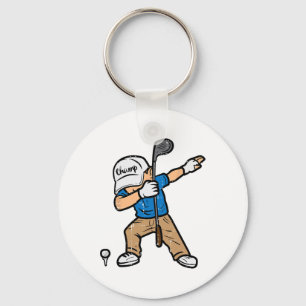 Llavero Dabbing Golfer Funny Golfing Golfer Dad Boys K