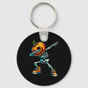 Llavero Dabbing Halloween Skeleton Boys Trick Treny