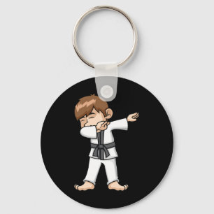 Llavero Dabbing Karate Funny Personalizado de Artes Marcia