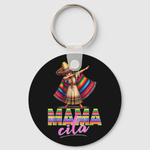 Llavero Dabbing mexicano Poncho Sombrero Cinco De Mayo Mam