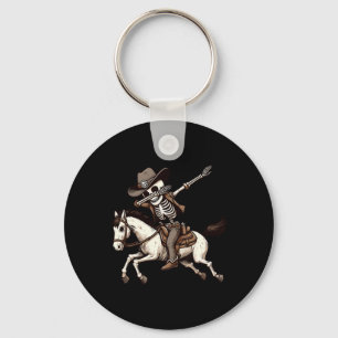 Llavero Dabbing Skeleton Cowboy Halloween disstume niño