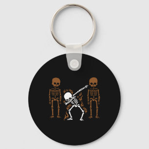 Llavero Dabbing Skeleton Dab Dance Halloween Regalo