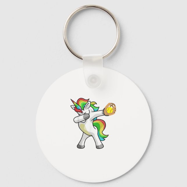 Llavero Dabbing Unicorn Funny Dab Dance Ra (Anverso)