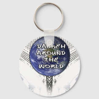 Llavero Dabkeh Around The World (con broche de salpicadura