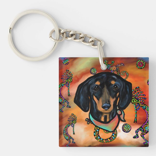 LLAVERO DACHSHUND (Frente)