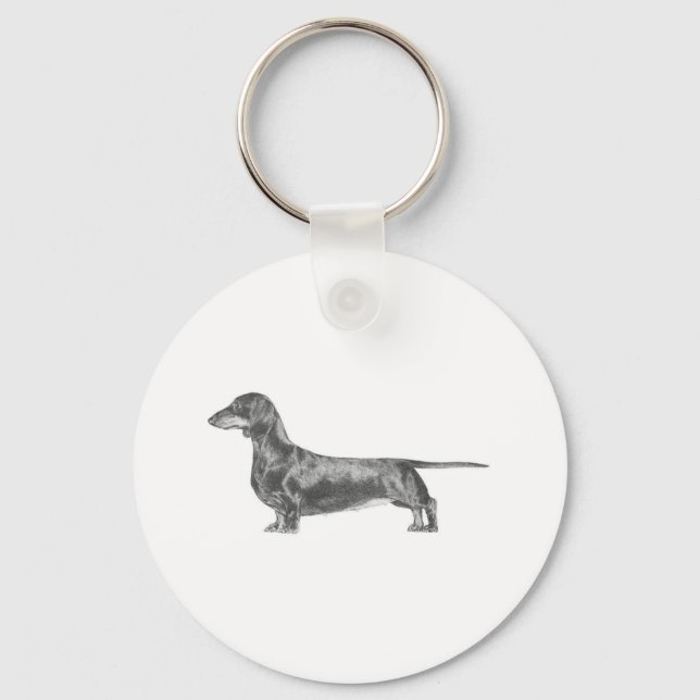 Llavero Dachshund (Anverso)