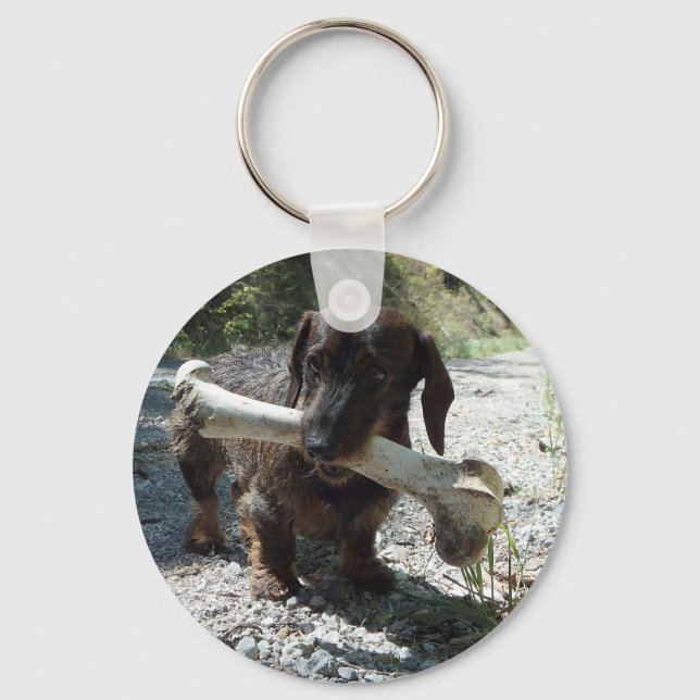 Llavero Dachshund (Anverso)