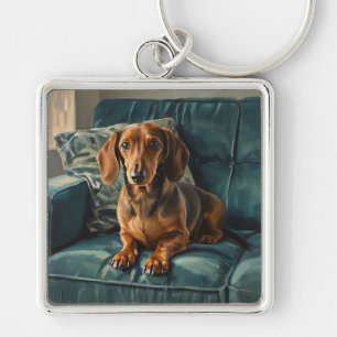 Llavero Dachshund