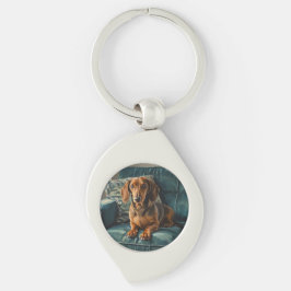 Llavero Dachshund
