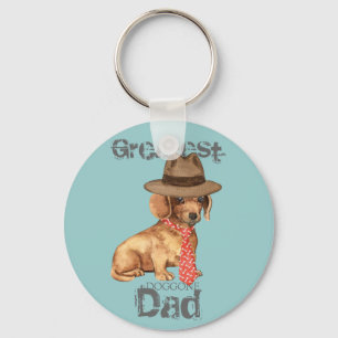 Llavero Dachshund Dad