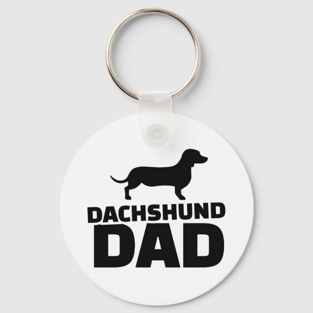 Llavero Dachshund dad (Anverso)